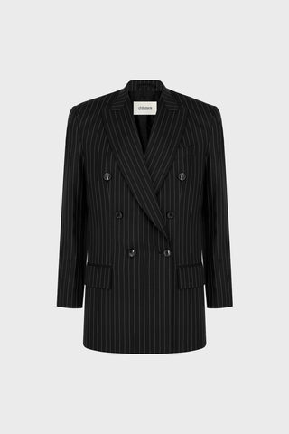 DOUBLE-BREASTED TAILORED WOOL JACKET GENERATION78