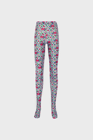 LEGGINGS IN PRINTED STRETCH-JERSEY