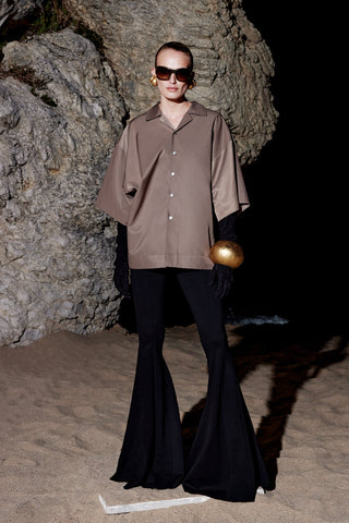 SCULPTED SHIRT IN TECHNICAL-COTTON