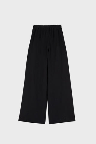WIDE-LEG SWEATPANTS IN COTTON-JERSEY