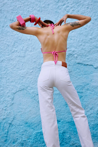 HAND-KNIT SEASHELL BIKINI TOP GENERATION78