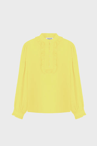 RUFFLED VOILE BLOUSE GENERATION78