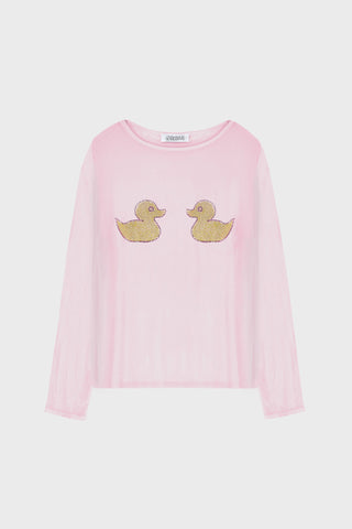 DUCK EMBELLISHED OVERSIZED TOP GENERATION78