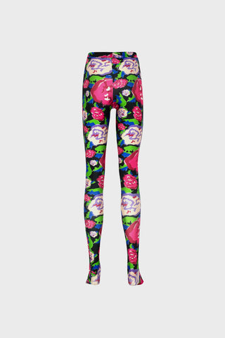 LEGGINGS IN PRINTED STRETCH-JERSEY