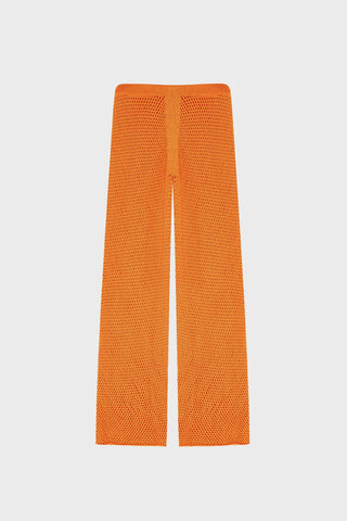 CROCHET-KNIT WIDE-LEG PANTS GENERATION78