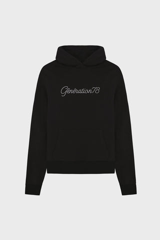 CRYSTAL EMBELLISHED OVERSIZED HOODIE GENERATION78