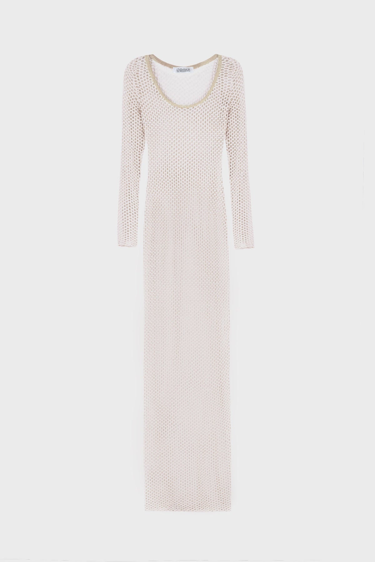 FISHNET MAXI DRESS