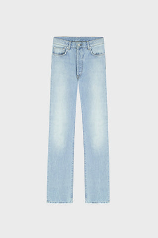 LOOSE-FIT JEANS IN ICE-BLUE DENIM