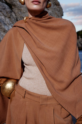 WIDE-LEG TAILORED PANTS IN WOOL
