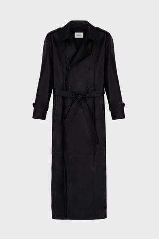 TRENCH COAT IN LAMBSKIN