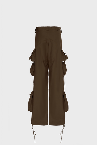 MULTI-POCKET CARGO PANTS IN TECHNICAL-COTTON