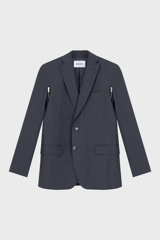 DOUBLE-ARMHOLE TAILORED JACKET IN WOOL