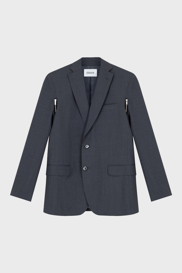DOUBLE-ARMHOLE TAILORED JACKET IN WOOL