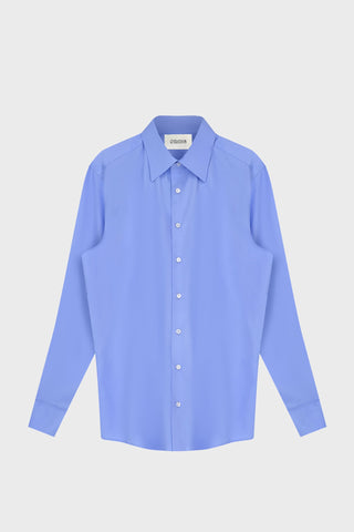 TAILORED DOUBLE-ARMHOLE SHIRT IN COTTON-POPLIN