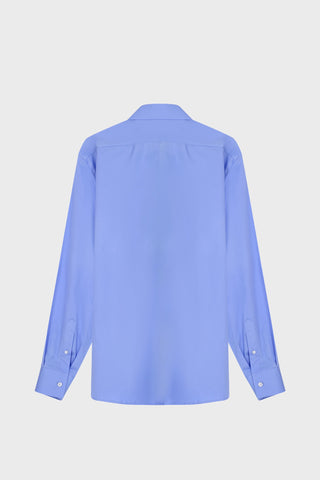 TAILORED DOUBLE-ARMHOLE SHIRT IN COTTON-POPLIN