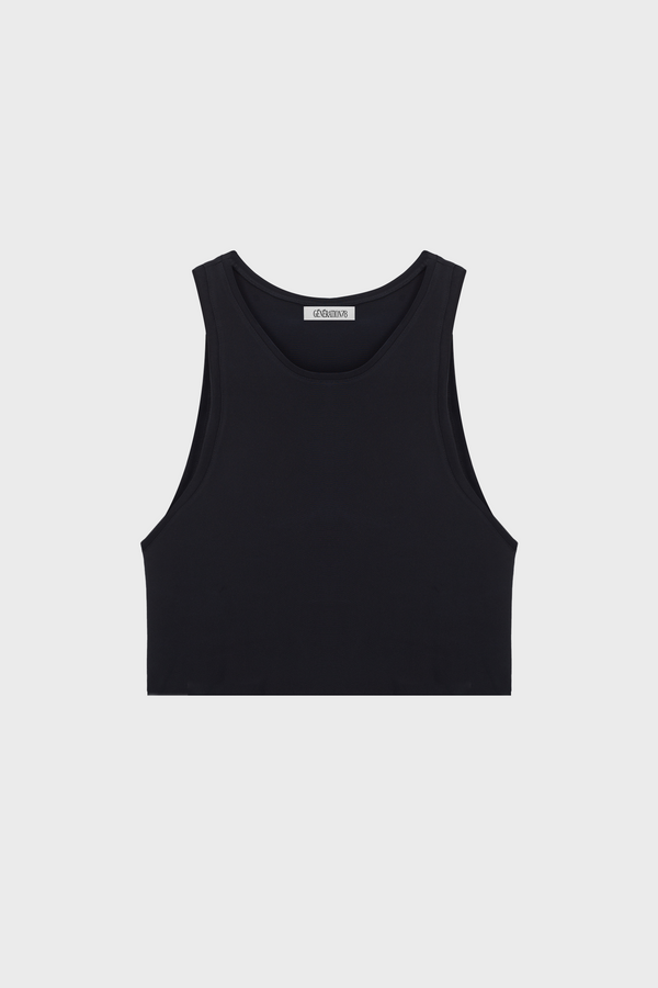 TAILORED TANK TOP IN VISCOSE-JERSEY