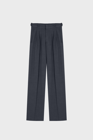 WIDE-LEG TAILORED PANTS IN WOOL