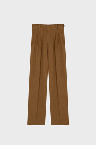 WIDE-LEG TAILORED PANTS IN WOOL