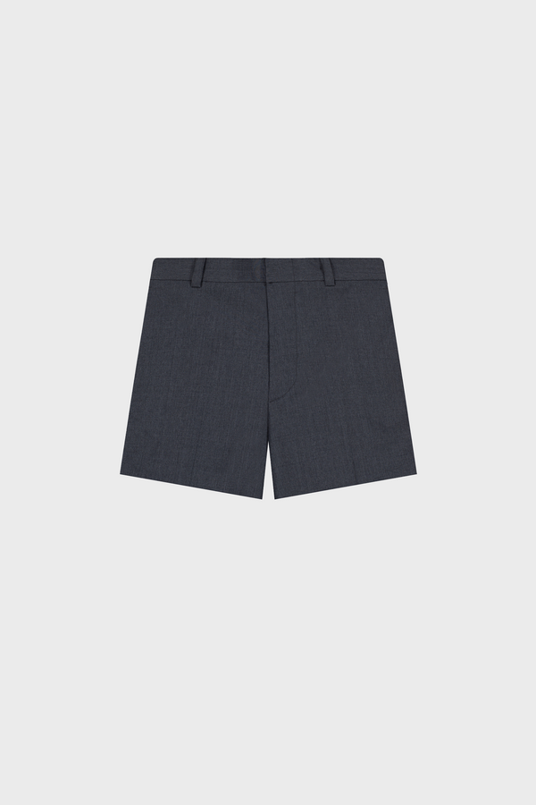 TAILORED MINI SHORT IN WOOL