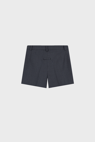 TAILORED MINI SHORT IN WOOL