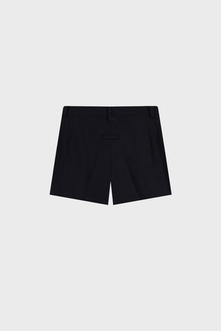 TAILORED MINI SHORT IN WOOL