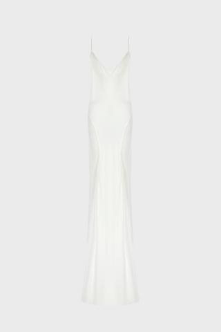 MAXI SLIP DRESS IN SILK