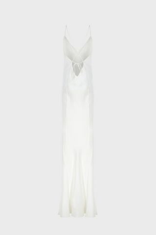 MAXI SLIP DRESS IN SILK
