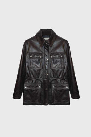 WORKWEAR JACKET IN LAMBSKIN