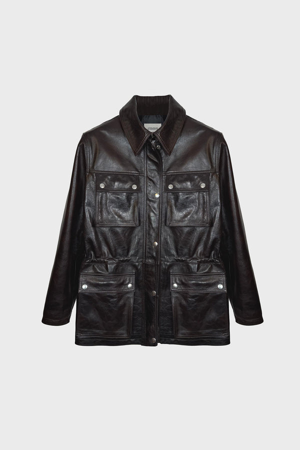 WORKWEAR JACKET IN LAMBSKIN