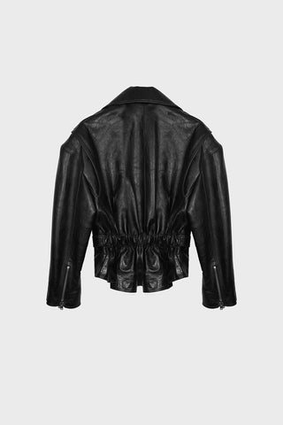 BIKER JACKET IN LAMBSKIN