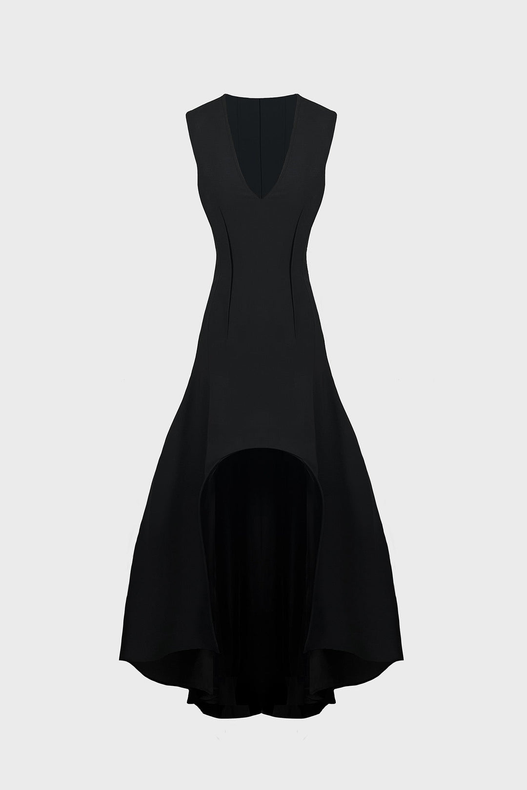 TAILORED MAXI DRESS IN WOOL