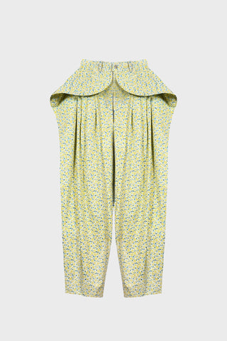 TAILORED SCULPTED PANTS IN TECHNICAL-COTTON
