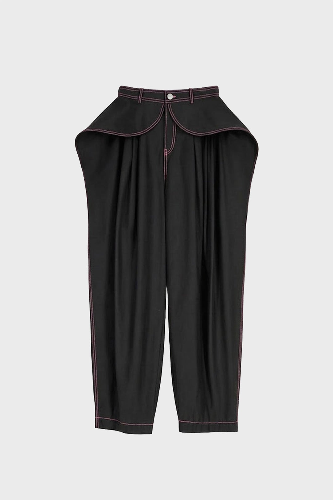 TAILORED SCULPTED PANTS IN TECHNICAL-COTTON