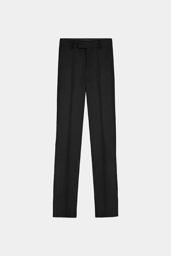 TAILORED STRAIGHT-LEG PANTS IN WOOL