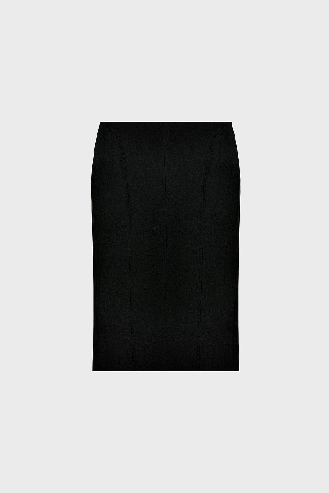 TAILORED MIDI SKIRT IN WOOL
