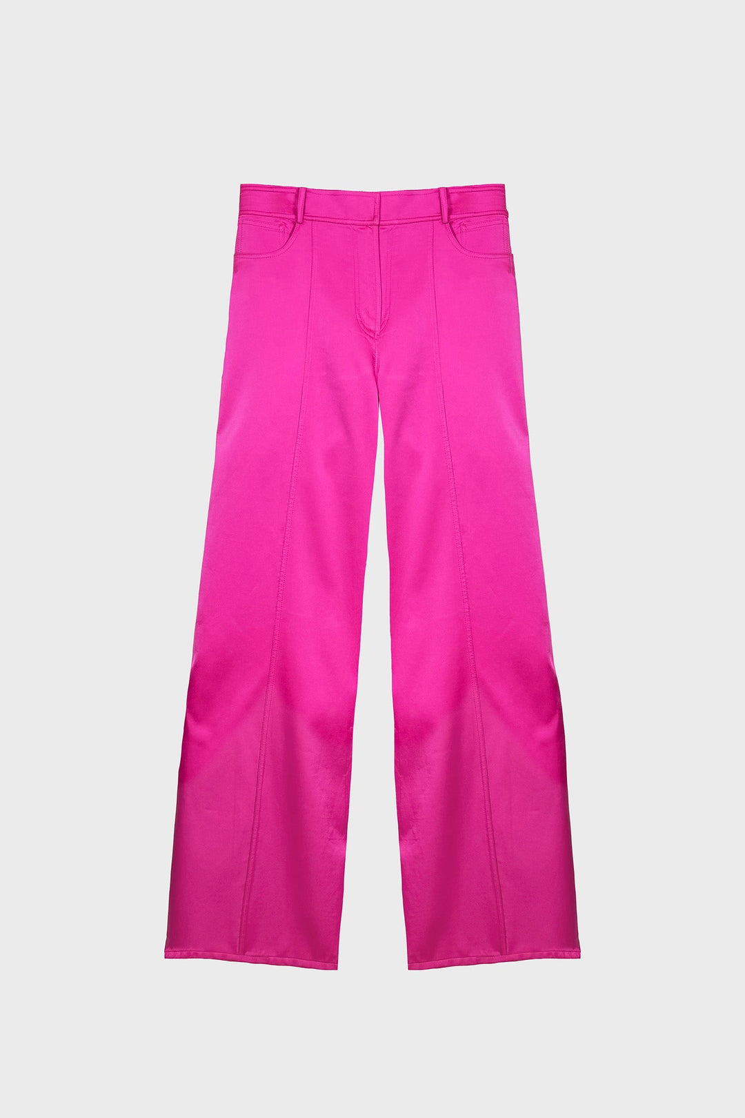 WIDE-LEG PANTS IN SATIN