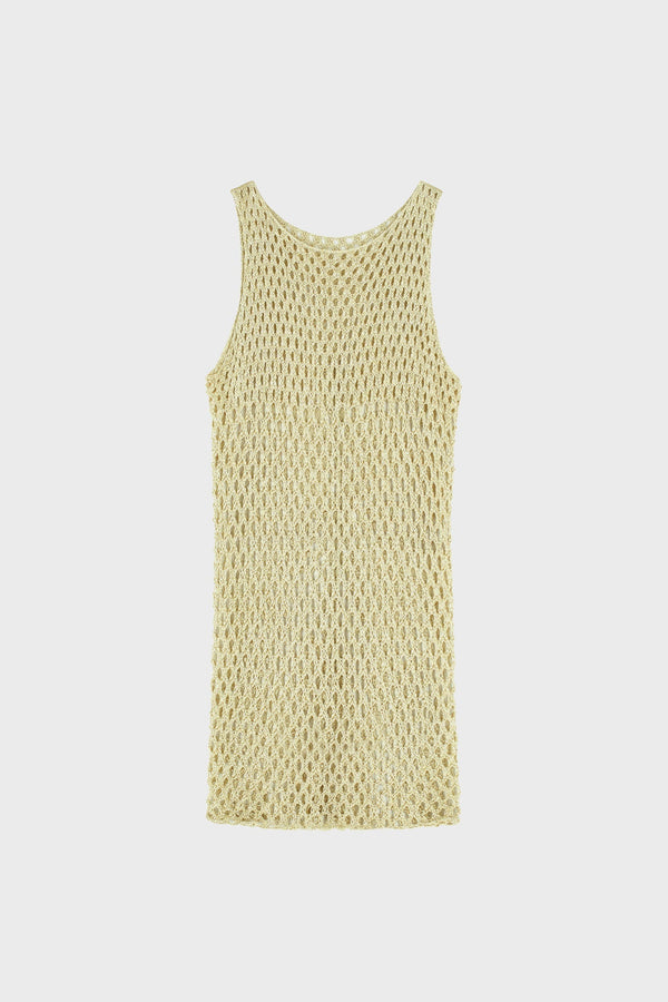 HAND-CROCHET MINI DRESS