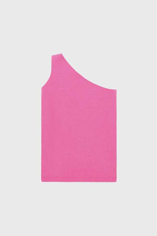 ONE-SHOULDER KNIT TOP