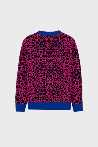 OVERSIZED CASHMERE-BLEND LEOPARD SWEATER GENERATION78