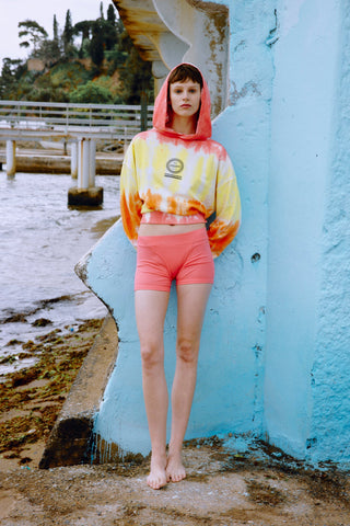 OVERSIZED HOODIE IN TIE-DYE JERSEY GENERATION78