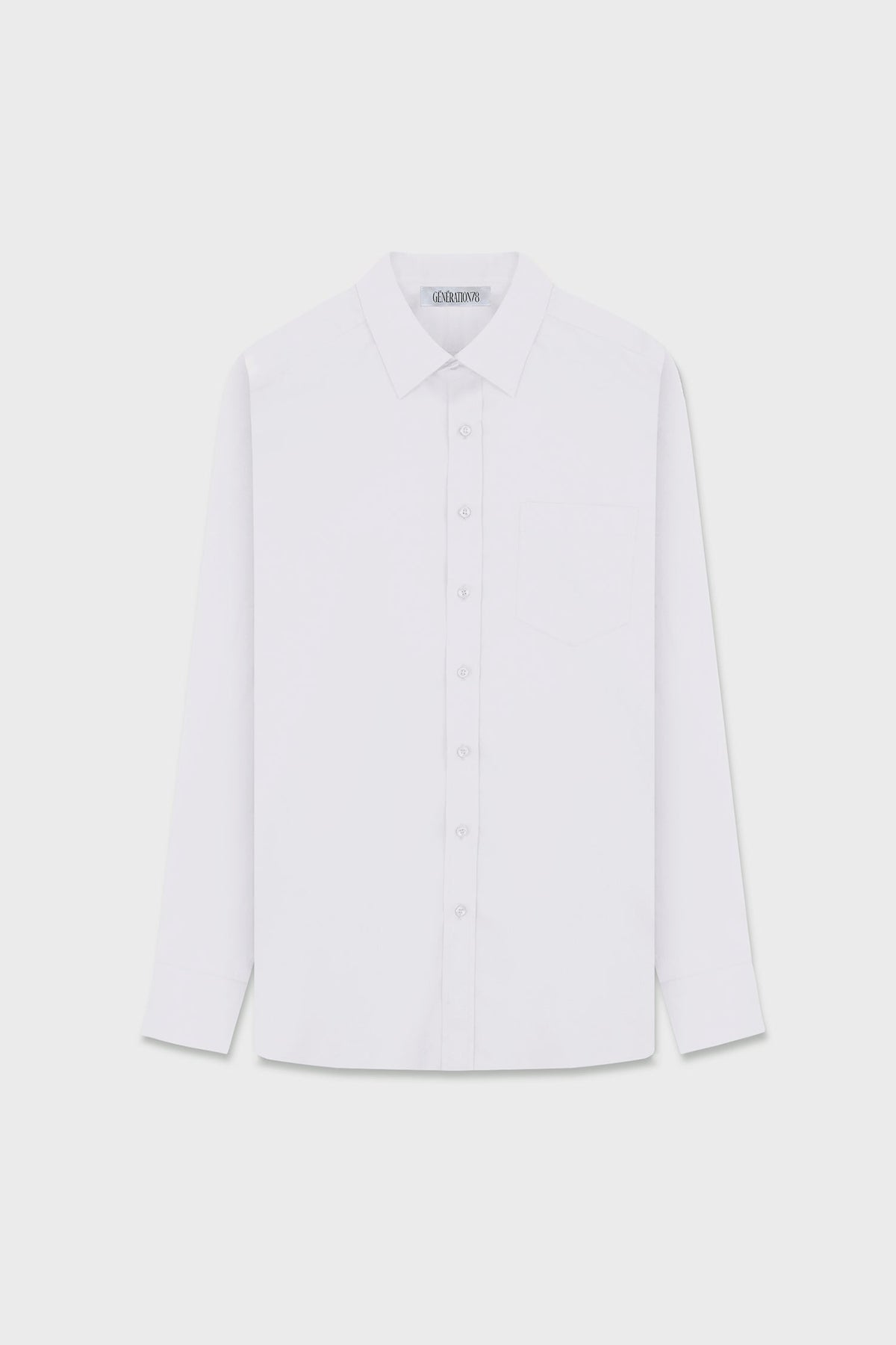 OVERSIZED SHIRT IN COTTON-POPLIN