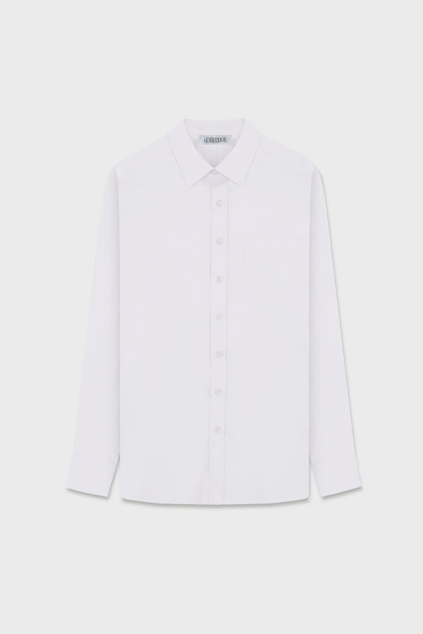 OVERSIZED SHIRT IN COTTON-POPLIN