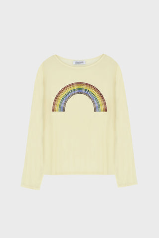 RAINBOW EMBELLISHED OVERSIZED TOP GENERATION78