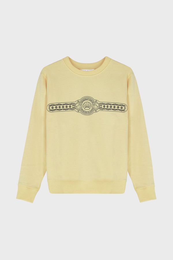 REGULAR-FIT SWEATSHIRT IN COTTON JERSEY