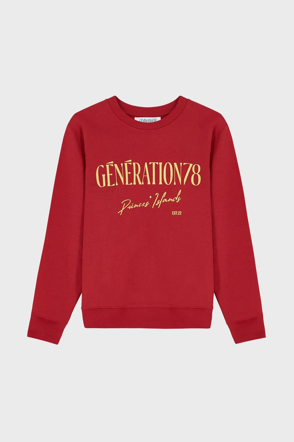 REGULAR-FIT SWEATSHIRT IN COTTON JERSEY