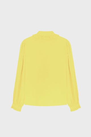 RUFFLED VOILE BLOUSE GENERATION78