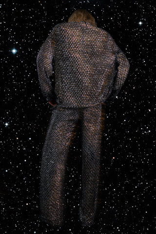 SEQUIN EMBROIDERED COUTURE PANTS GENERATION78