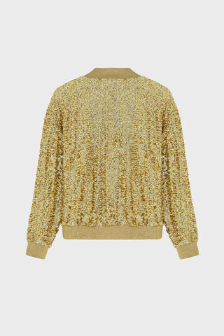 SEQUINED LOOSE-FIT BOMBER GENERATION78