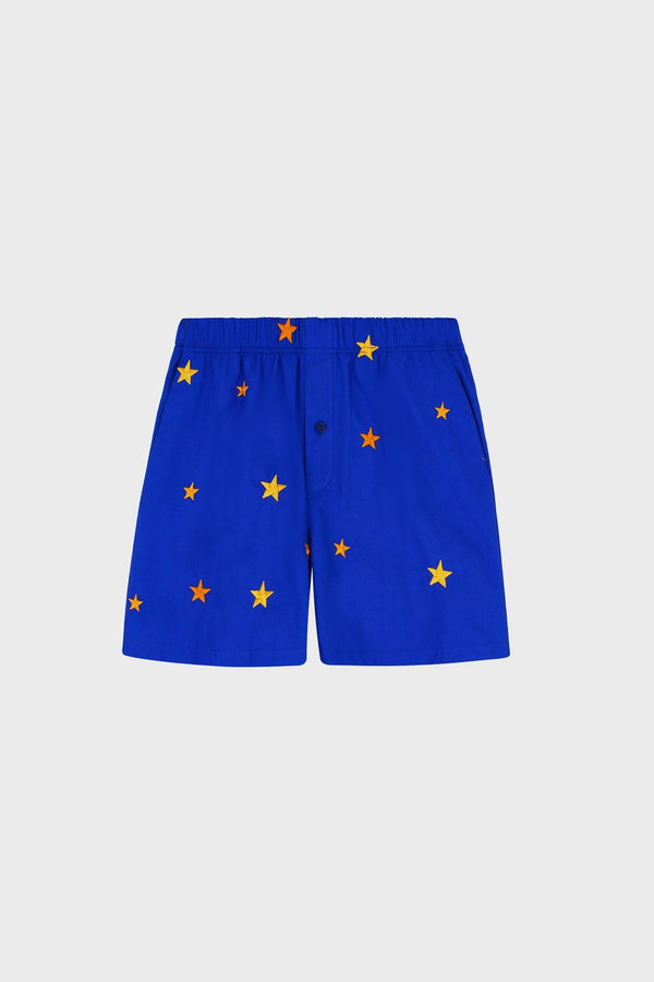 STAR EMBROIDERED SHORTS