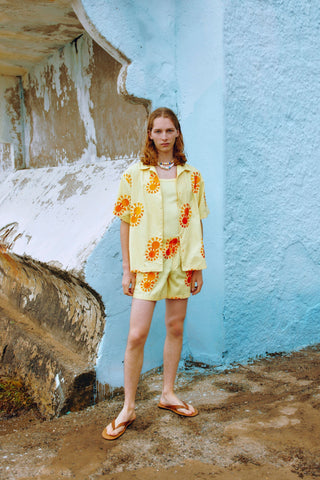 SUN EMBROIDERED SHORTS GENERATION78